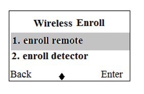 vào enroll remote